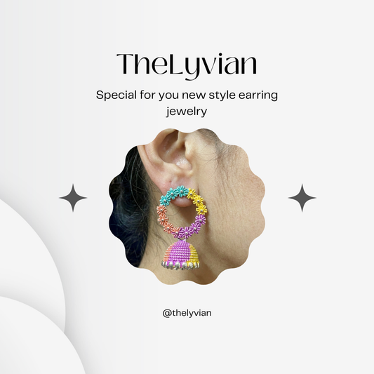 TheLyvian Ethnic Bloom Celebration Earrings✨